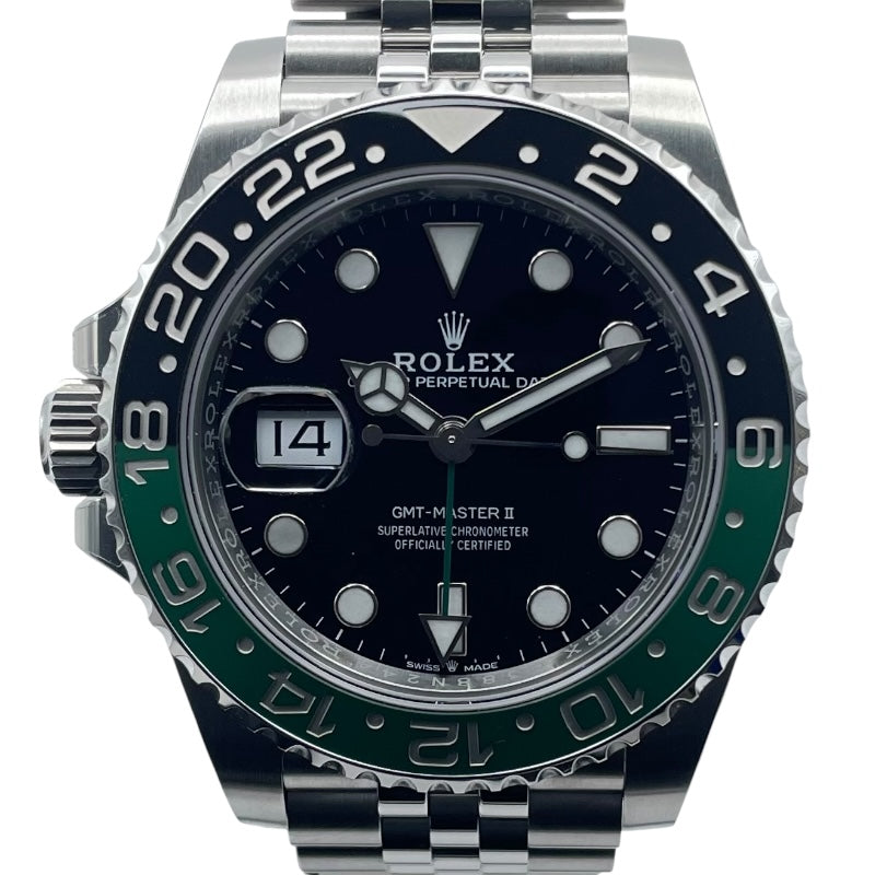 ロレックス ROLEX GMTマスター2 126720VTNR ブラック SS メンズ 腕時計
