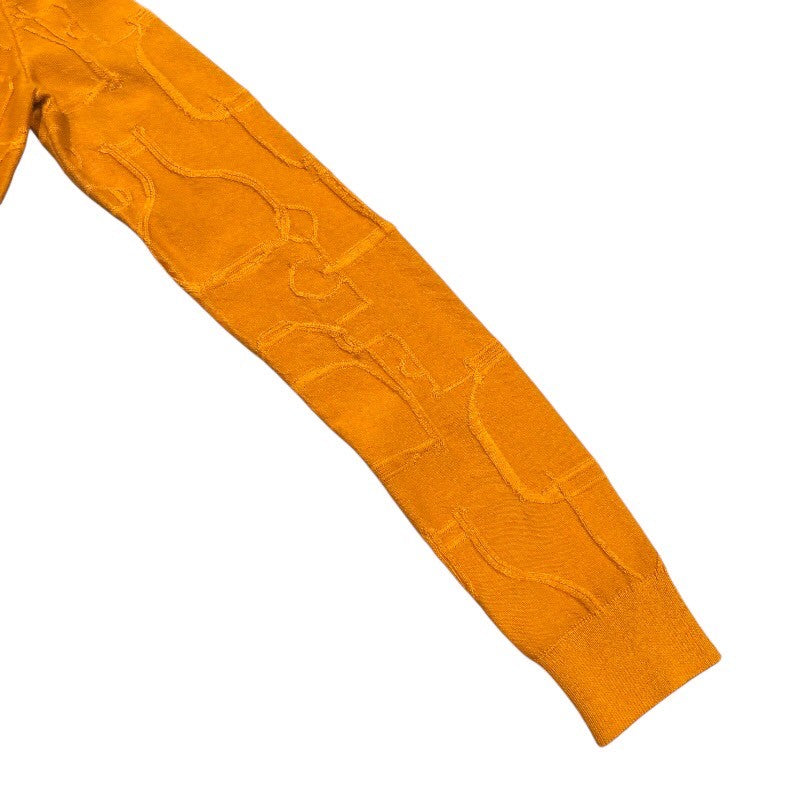 エルメス HERMES セリエボタンニットカーディガン カシミヤ レディース カーディガン