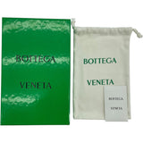 ボッテガ・ヴェネタ BOTTEGA VENETA カセットラウンドファスナー財布 ダークブラウン カーフ レディース 長財布