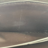 ボッテガ・ヴェネタ BOTTEGA VENETA カセットラウンドファスナー財布 ダークブラウン カーフ レディース 長財布