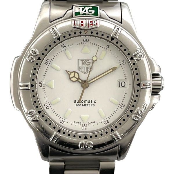 タグ・ホイヤー TAG HEUER 4000シリーズ 699.706KA ホワイト SS 自動巻き メンズ 腕時計