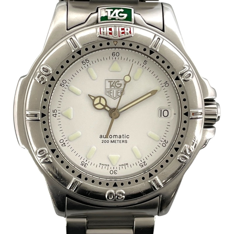 タグ・ホイヤー TAG HEUER 4000シリーズ 699.706KA ホワイト SS 自動巻き メンズ 腕時計