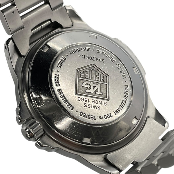 タグ・ホイヤー TAG HEUER 4000シリーズ 699.706KA ホワイト SS 自動巻き メンズ 腕時計