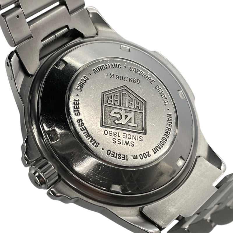 タグ・ホイヤー TAG HEUER 4000シリーズ 699.706KA ホワイト SS 自動巻き メンズ 腕時計