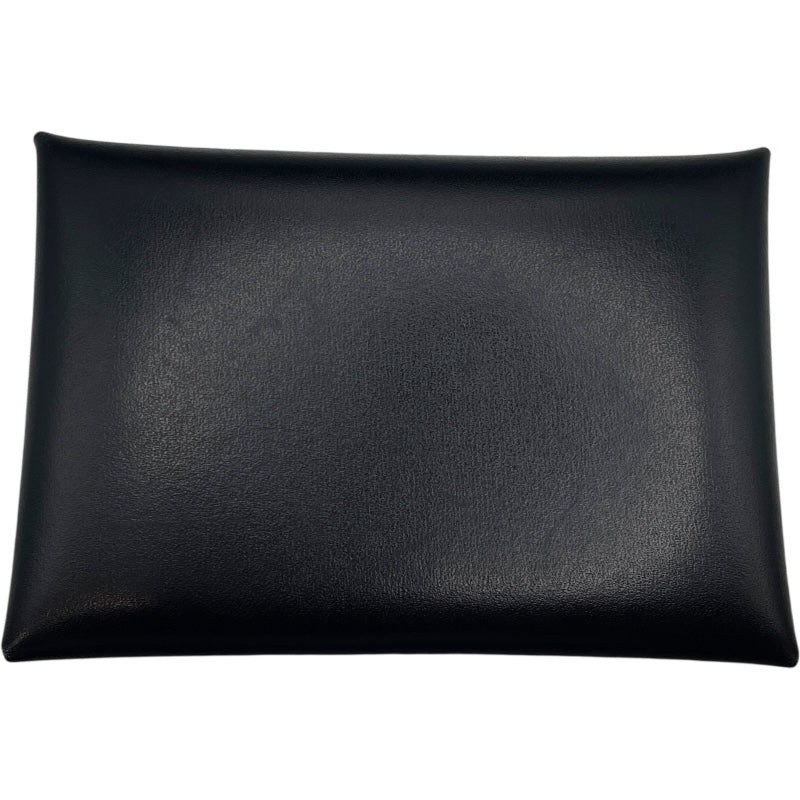 エルメス HERMES カルヴィデュオ B刻印 ブラック SV金具 ボックス