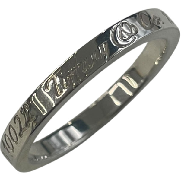 ティファニー TIFFANY＆CO ノーツ ナロー リング シルバー SV925 ジュエリー