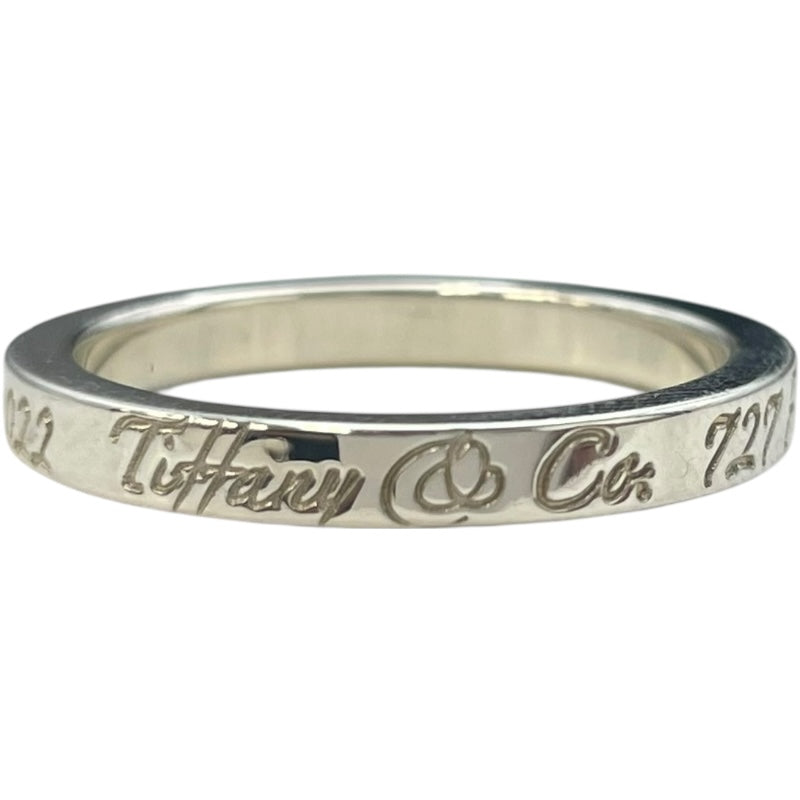 ティファニー TIFFANY＆CO ノーツ ナロー リング シルバー SV925 ジュエリー