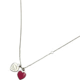 ティファニー TIFFANY＆CO リターントゥティファニー ミニダブルハートタグペンダント シルバー/ピンク Ag925 ジュエリー