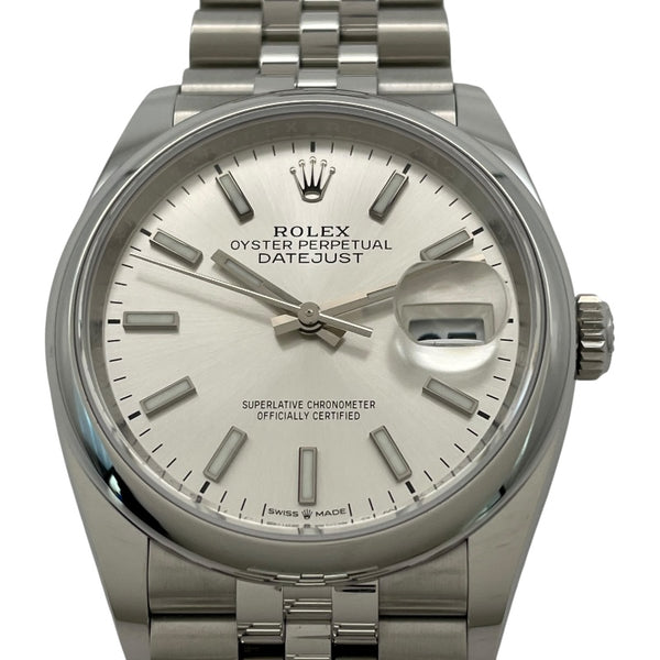 ロレックス ROLEX デイトジャスト36 126200 シルバー SS 自動巻き メンズ 腕時計