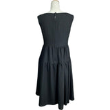フォクシー ニューヨーク FOXEY NEW YORK Camellia ノースリーブワンピース 45129 ブラック ポリエステル レディース ワンピース