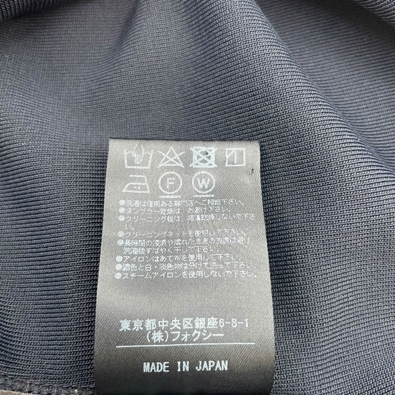 フォクシー FOXEY ニットトップス 36949 ネイビー ポリエステル レディース ニット