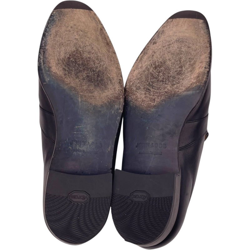 JOHN LOBB MAYFAIR レザーシューズ 273843 ブラック レザー メンズ ローファー