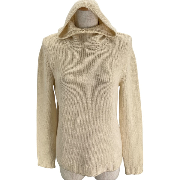 ヴァレンティノ VALENTINO カシミヤニットパーカー JB3KC04J24S クリーム カシミヤ レディース パーカー