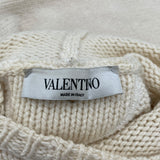 ヴァレンティノ VALENTINO カシミヤニットパーカー JB3KC04J24S クリーム カシミヤ レディース パーカー