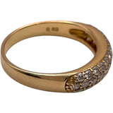 ポンテヴェキオ Ponte Vecchio ダイヤリング ゴールド K18 ダイヤモンド ジュエリー