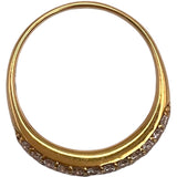 ポンテヴェキオ Ponte Vecchio ダイヤリング ゴールド K18 ダイヤモンド ジュエリー