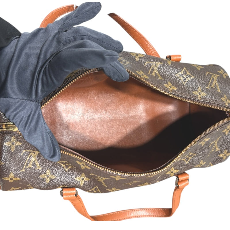 ルイ・ヴィトン LOUIS VUITTON パピヨン30 M51365 ブラウン PVC PVC レディース ハンドバッグ