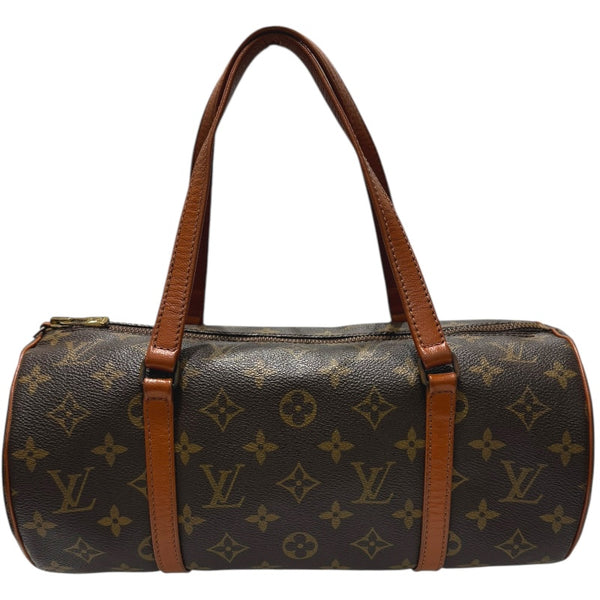 ルイ・ヴィトン LOUIS VUITTON パピヨン30 M51365 ブラウン PVC PVC レディース ハンドバッグ