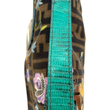 フェンディ FENDI ズッカ柄マンマバケット 26424 ブラウン/ブルー キャンバス/レザー レディース ショルダーバッグ