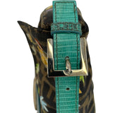 フェンディ FENDI ズッカ柄マンマバケット 26424 ブラウン/ブルー キャンバス/レザー レディース ショルダーバッグ