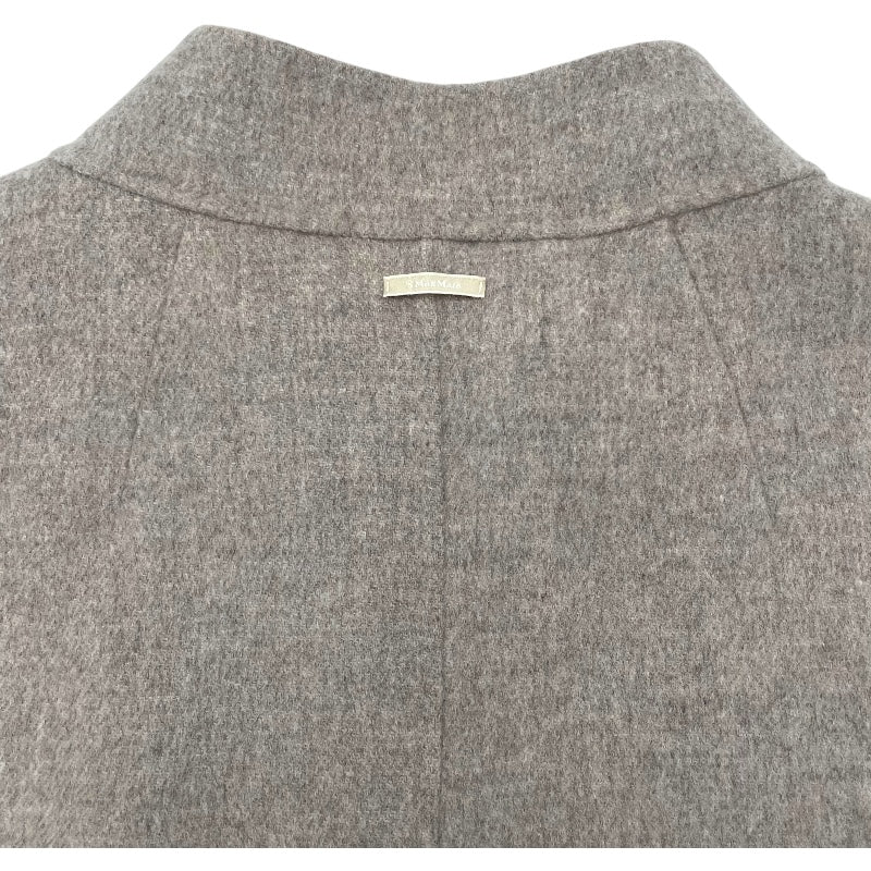 マックスマーラ Max Mara S Max Mara ファーコート 908611836 ベージュ ウール レディース その他アウター