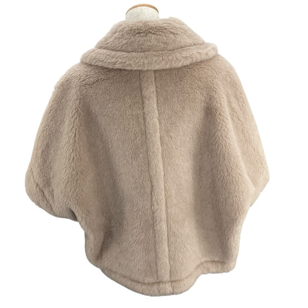 マックスマーラ Max Mara ニューテルツォ テディベア ケープ 24247363326 レーヨン レディース ポンチョ