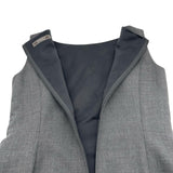 フォクシー FOXEY ノースリーブワンピース 28000 ダークグレー ウール レディース ワンピース