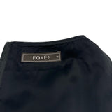 フォクシー FOXEY ノースリーブワンピース 28000 ダークグレー ウール レディース ワンピース