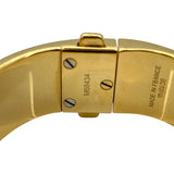 ルイ・ヴィトン LOUIS VUITTON ブラスレ・LVコンフィデンシャルPM M68434 パープル/ホワイト GD金具 メタル/エナメル レディース バングル