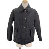 バーバリーロンドン BURBERRY LONDON バックロゴキルティングジャケット 8030074 ブラック ナイロン メンズ ダウンジャケット