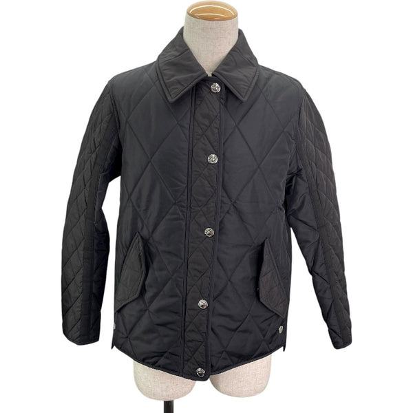 バーバリーロンドン BURBERRY LONDON バックロゴキルティングジャケット 8030074 ブラック ナイロン メンズ ダウンジャケット