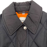 バーバリーロンドン BURBERRY LONDON バックロゴキルティングジャケット 8030074 ブラック ナイロン メンズ ダウンジャケット