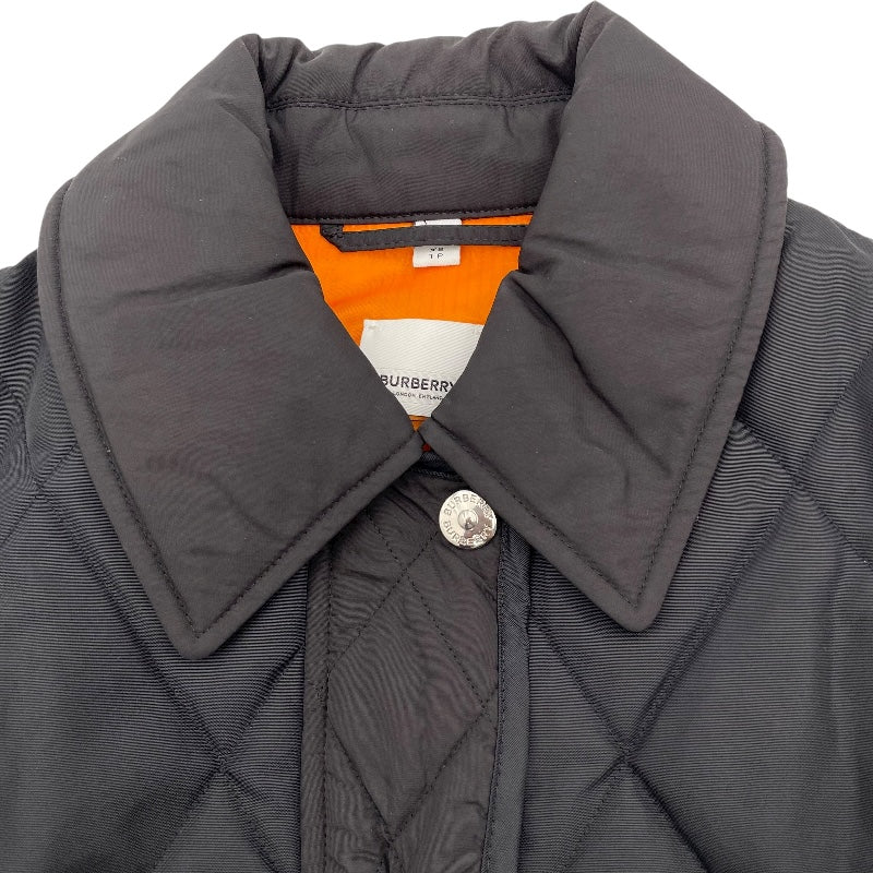 バーバリーロンドン BURBERRY LONDON バックロゴキルティングジャケット 8030074 ブラック ナイロン メンズ ダウンジャケット