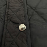 バーバリーロンドン BURBERRY LONDON バックロゴキルティングジャケット 8030074 ブラック ナイロン メンズ ダウンジャケット