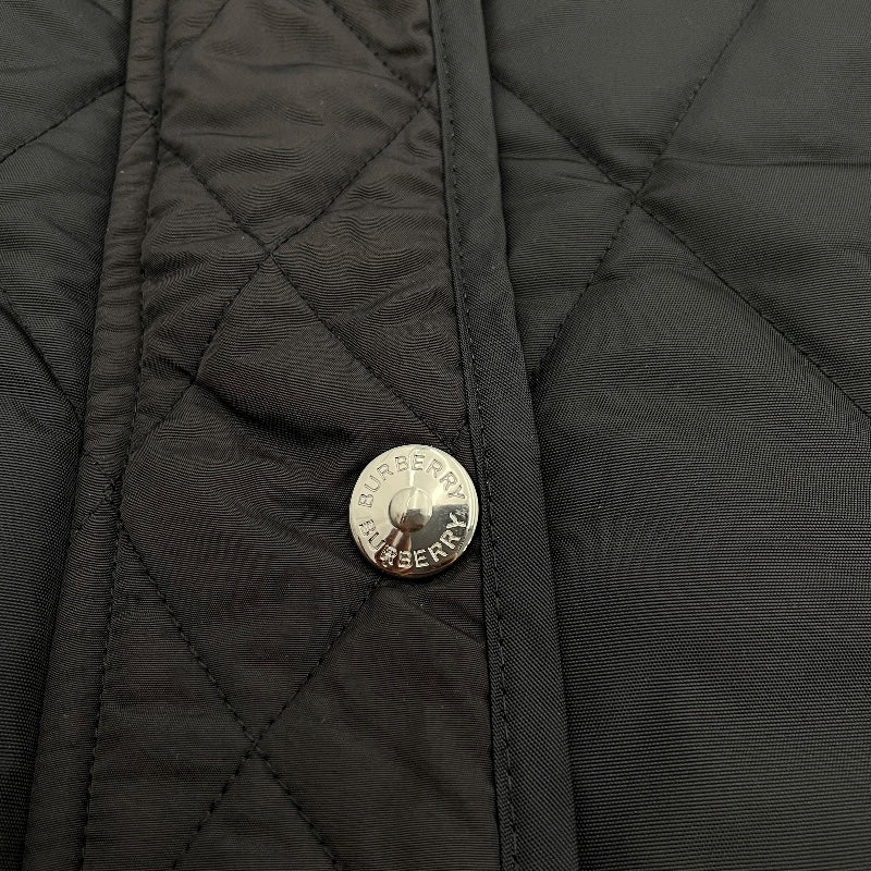 バーバリーロンドン BURBERRY LONDON バックロゴキルティングジャケット 8030074 ブラック ナイロン メンズ ダウンジャケット