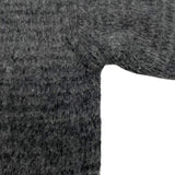 モンクレール MONCLER ロゴワッペン長袖ニットセーター C-TIND-22-5191 グレー 羊毛 メンズ セーター