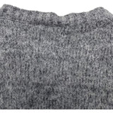 モンクレール MONCLER ロゴワッペン長袖ニットセーター C-TIND-22-5191 グレー 羊毛 メンズ セーター