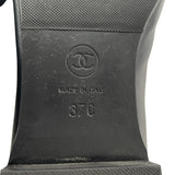 シャネル CHANEL ココマークチェーンローファー G35067 ブラック レザー レディース ローファー