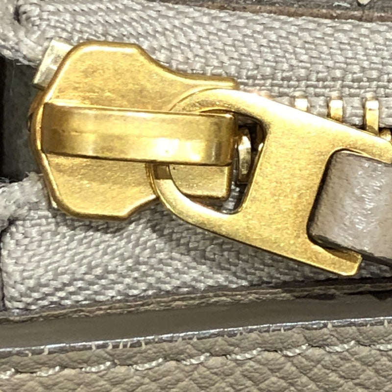 セリーヌ CELINE ベルトバッグマイクロ 189153 ベージュ レザー レディース ショルダーバッグ