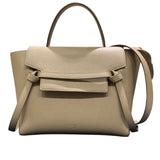 セリーヌ CELINE ベルトバッグマイクロ 189153 ベージュ レザー レディース ショルダーバッグ