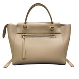 セリーヌ CELINE ベルトバッグマイクロ 189153 ベージュ レザー レディース ショルダーバッグ