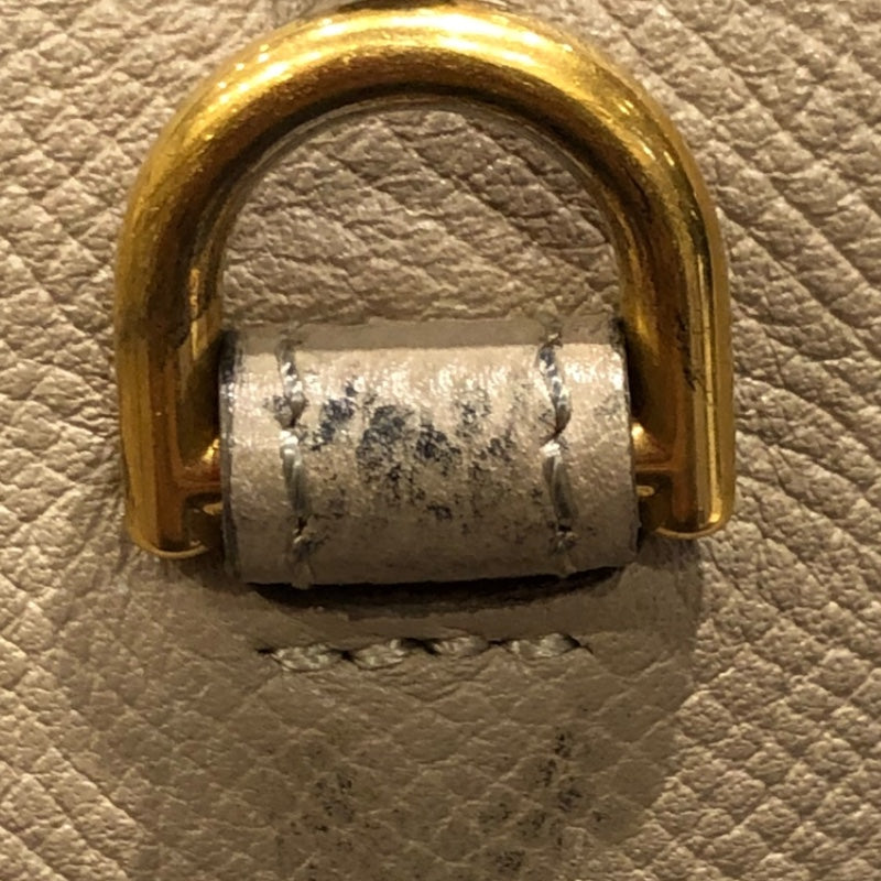 セリーヌ CELINE ベルトバッグマイクロ 189153 ベージュ レザー レディース ショルダーバッグ