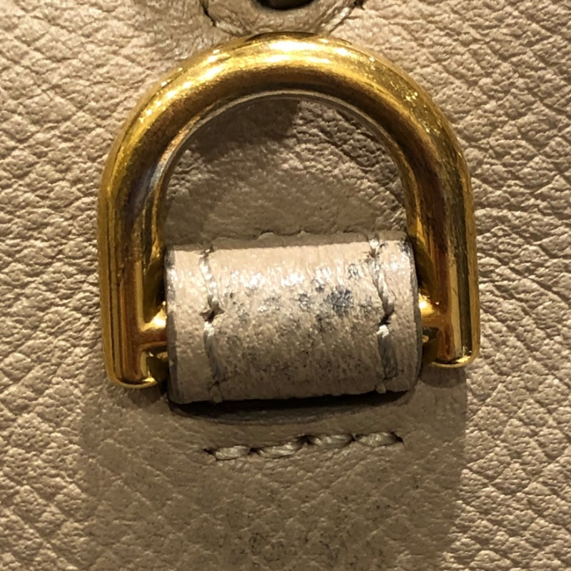 セリーヌ CELINE ベルトバッグマイクロ 189153 ベージュ レザー レディース ショルダーバッグ