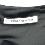 フォクシー ニューヨーク FOXEY NEW YORK VANESS ノースリーブワンピース 44207 ブラック トリアセテート レディース ワンピース