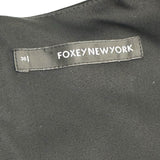 フォクシー ニューヨーク FOXEY NEW YORK ノースリーブワンピース 23804 ブラック ポリエステル レディース ワンピース