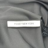 フォクシー ニューヨーク FOXEY NEW YORK Celestia 半袖ワンピース 45327 ネイビー トリアセテート レディース ワンピース