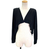 フォクシー FOXEY DAISY LIN for FOXEY Seaweed 長袖カーディガン 06165 ブラック レディース カーディガン