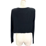 フォクシー FOXEY DAISY LIN for FOXEY Seaweed 長袖カーディガン 06165 ブラック レディース カーディガン