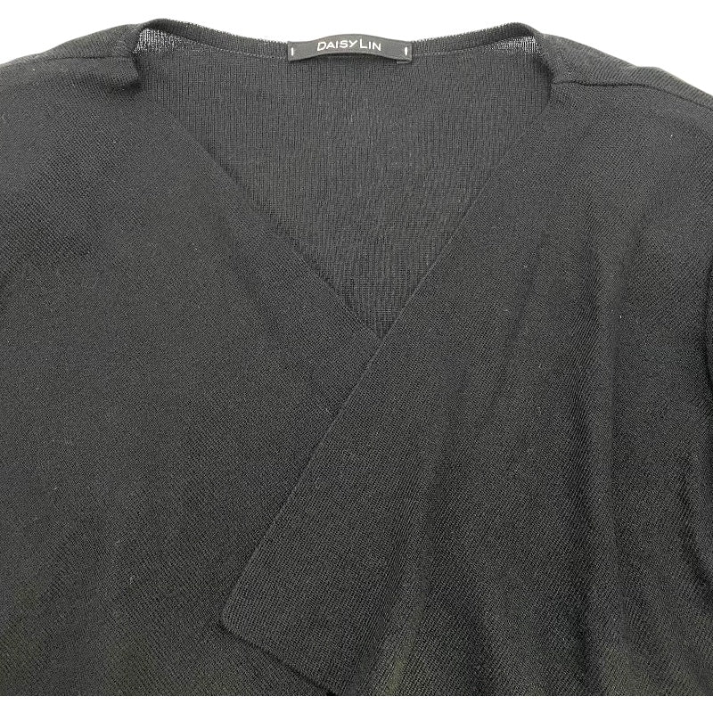 フォクシー FOXEY DAISY LIN for FOXEY Seaweed 長袖カーディガン 06165 ブラック レディース カーディガン