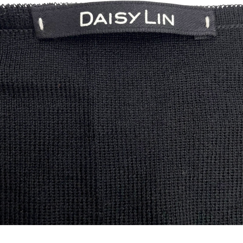 フォクシー FOXEY DAISY LIN for FOXEY Seaweed 長袖カーディガン 06165 ブラック レディース カーディガン